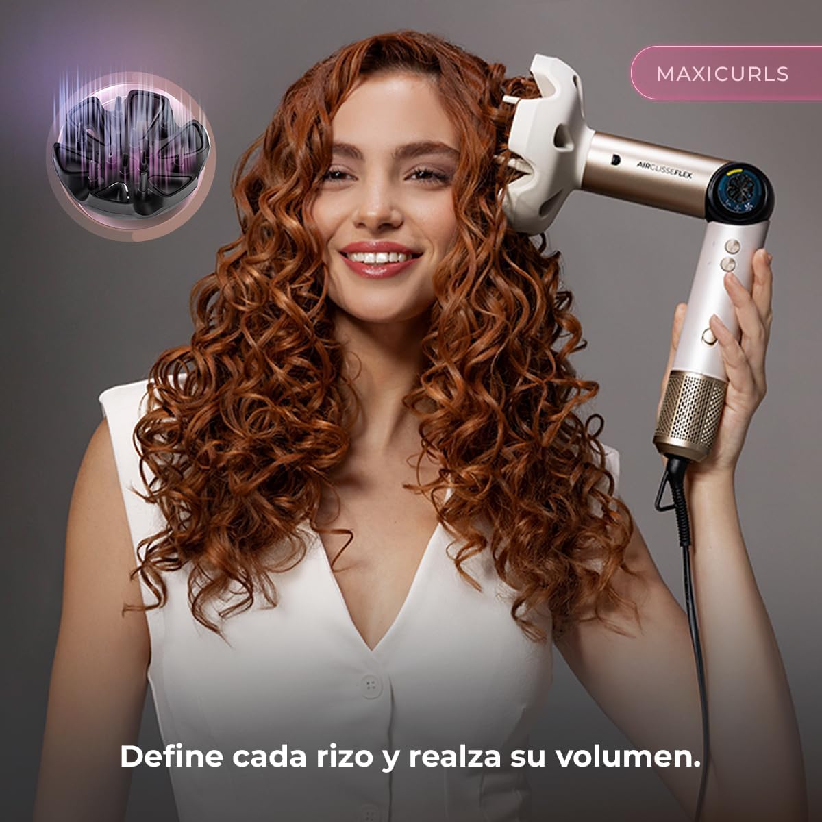 Cepillo moldeador Flexible AirGlisse 14in1 Flex Black Cecotec - Imagen 9