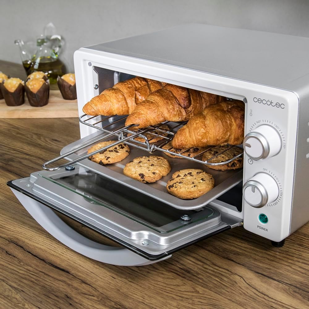 Horno de sobremesa 10L 1000 W blanco Bake&Toast 1090 Cecotec - Imagen 4