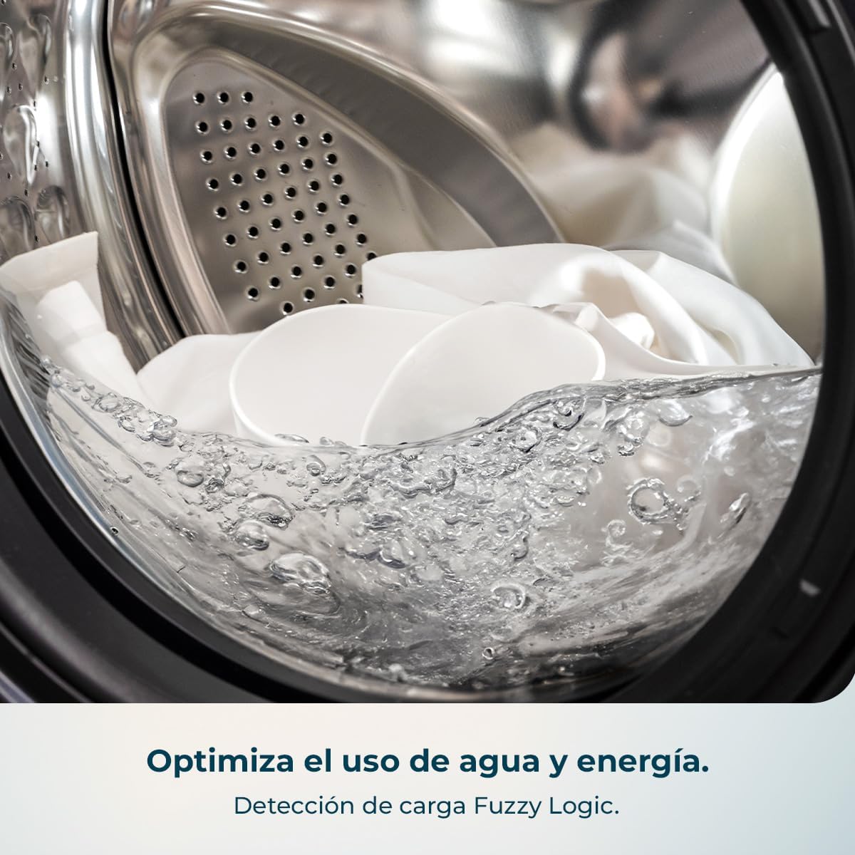 Lavadora secadora steel de 8 a 5 kg Bolero Wash&Dry 85900 Inverter Acero Cecotec - Imagen 7