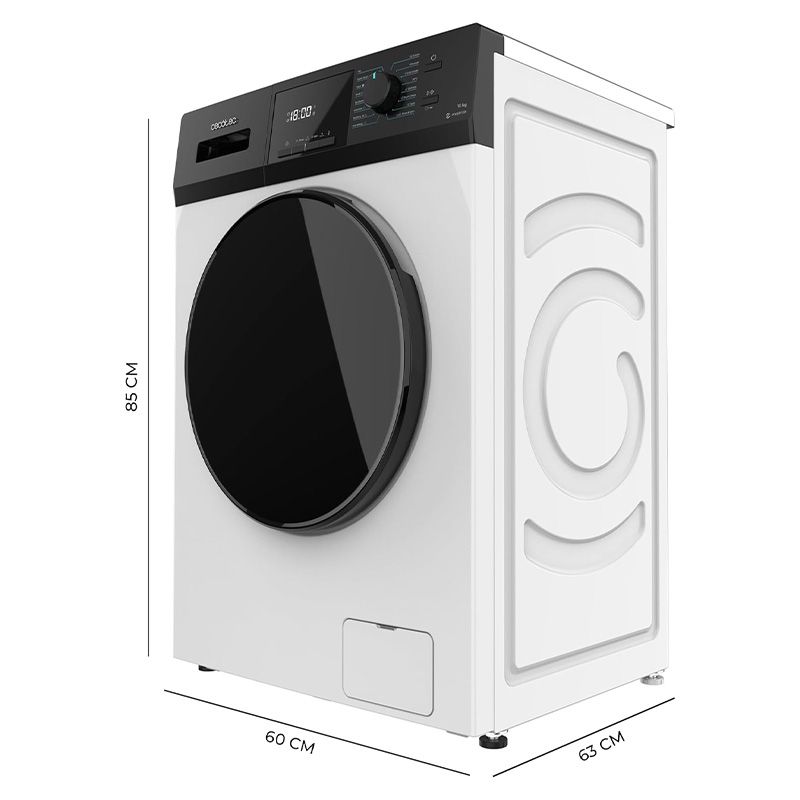 Lavadora carga frontal 10kg Bolero Dresscode 10410 Inverter A Cecotec - Imagen 2
