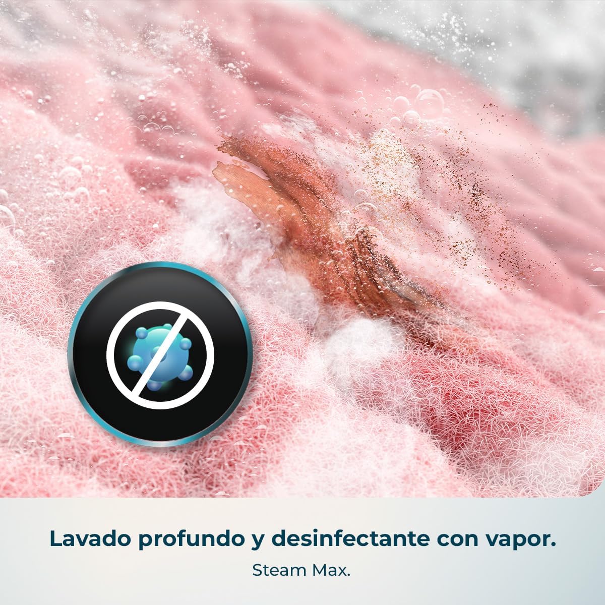 Lavadora secadora steel de 8 a 5 kg Bolero Wash&Dry 85900 Inverter Acero Cecotec - Imagen 11