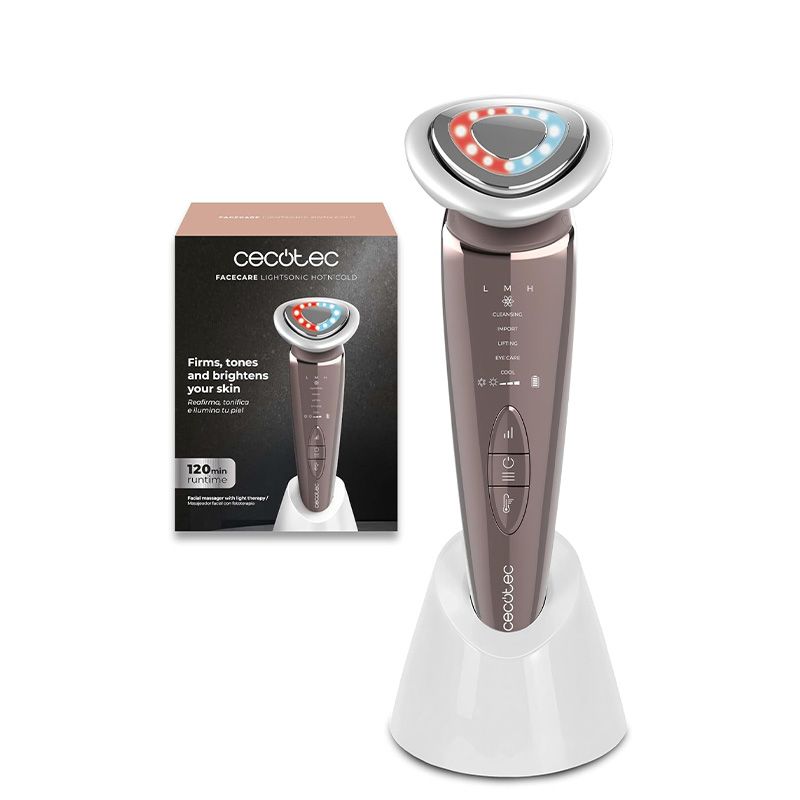 Tonificador Facial FaceCare LightSonic HotN’Cold Cecotec