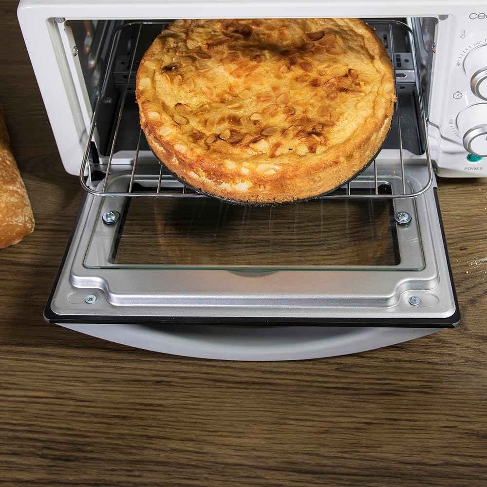 Horno de sobremesa 10L 1000 W blanco Bake&Toast 1090 Cecotec - Imagen 6