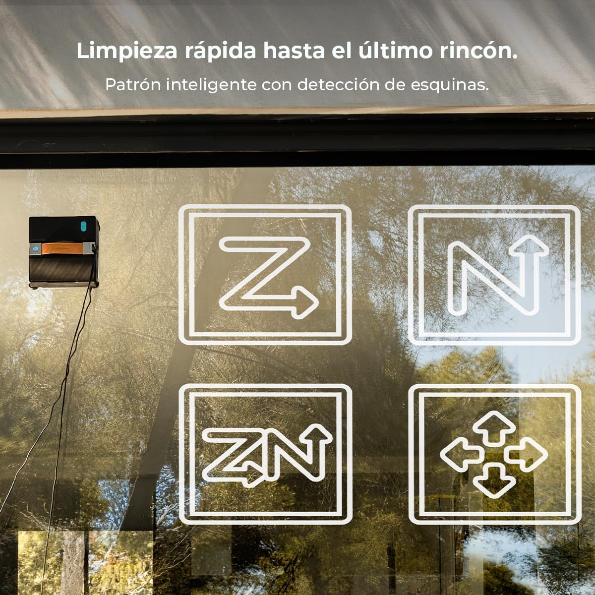 Robot Limpiacristales con App Conga Windroid W50 Double Spray Cecotec - Imagen 10