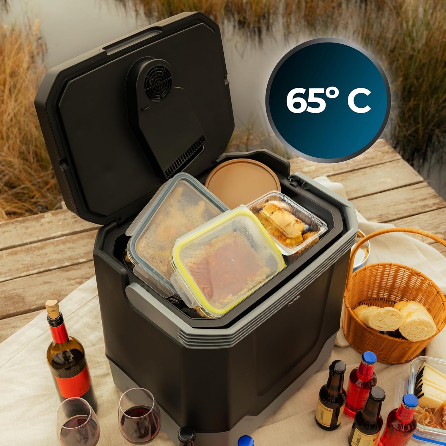Mini Nevera portátil 33L Bolero TravelCooling 33L D Cecotec - Imagen 8