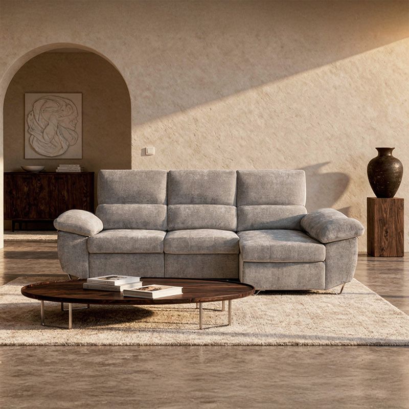Chaiselongue cama Mod. Abad 265cm con Arcón y Asientos Extraíbles VF Der - Imagen 5