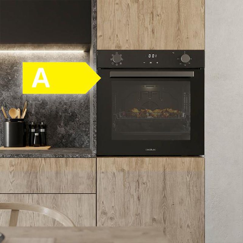 Horno Integrable Multifunción Bolero Hexa M226001 Glass Black A Cecotec - Imagen 6