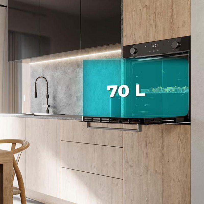 Horno Integrable Multifunción Bolero Hexa M226001 Glass Black A Cecotec - Imagen 5