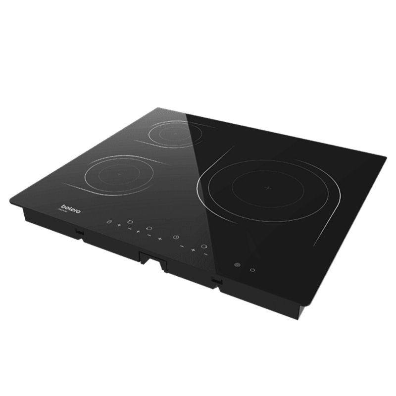 Placa vitrocerámica 3 fuegos Bolero Squad V 3001 Max Cecotec