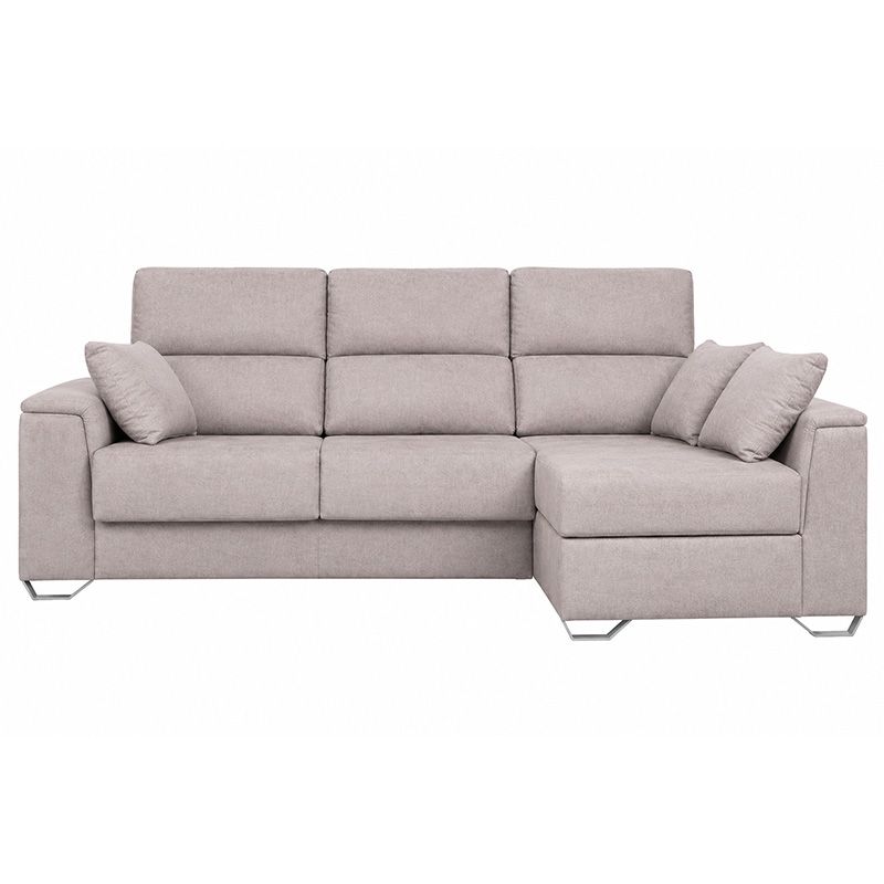 Chaiselongue de 3 plazas Mod. Calma 280cm hada plata VF Der