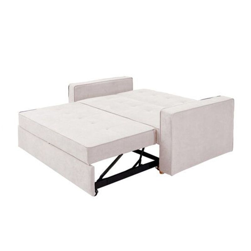 Sofá cama 167CM Mod. Izan Cómodo y Funcional beige - Imagen 2