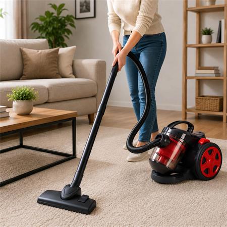 Aspiradora sin bolsa multiciclónica Larryhouse 700W 1,8 L – LH2302 - Imagen 6