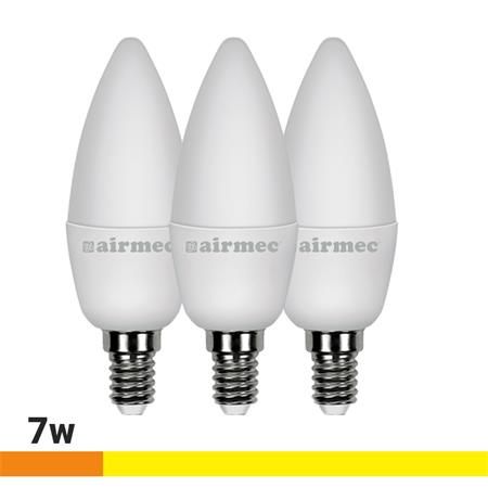 Bombilla luz cálida 7W C37 E14 AM130284