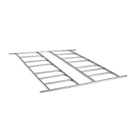 Caseta de metal 9m² con puertas correderas 303x301x214CM AM131413 - Imagen 4