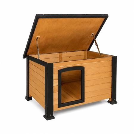 Caseta de perro de madera Serie Akita DG1471 - Imagen 3