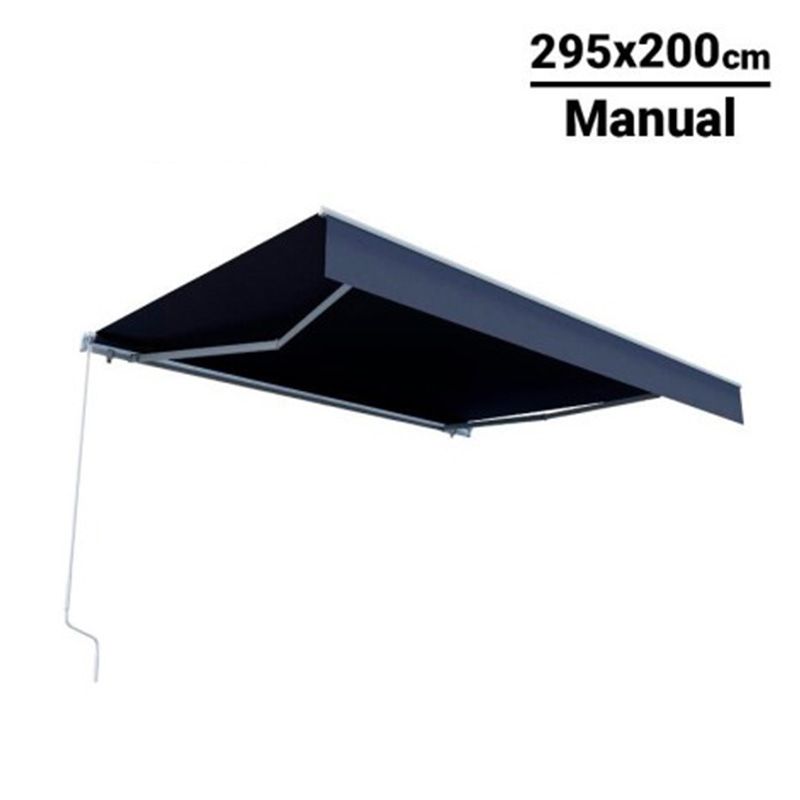 Toldo retráctil manual para exterior 295X200 CM DG1437