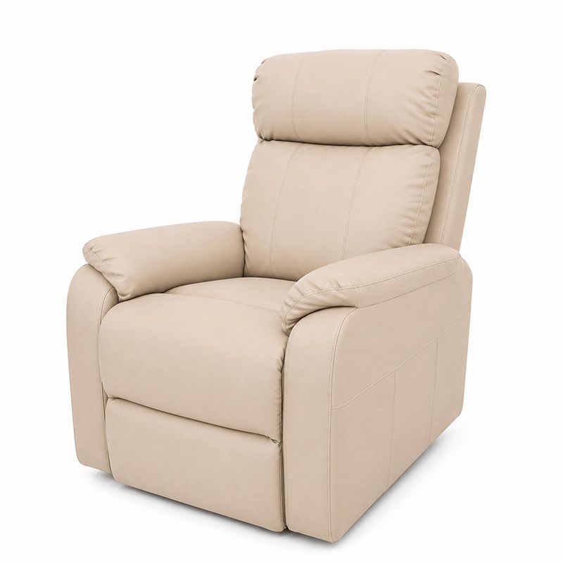 Sillón Power Lift Mod. Toledo Beige Elevador, Reclinable, Masaje y Calor - Imagen 3