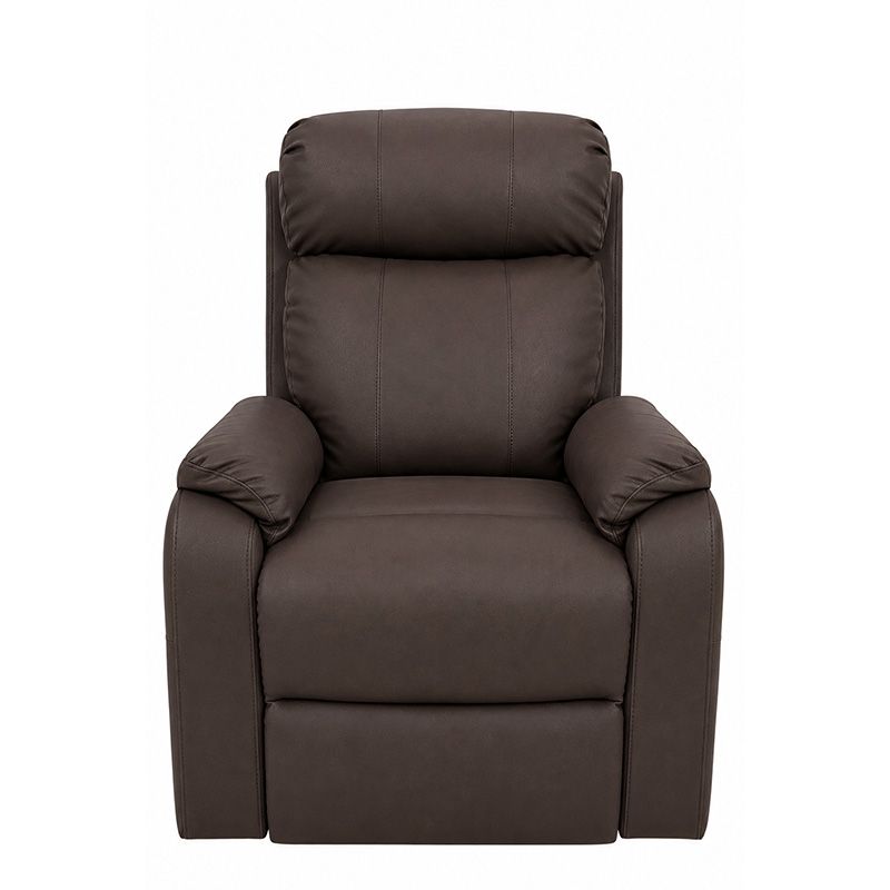 Sillón Power Lift Mod. Toledo Chocolate Elevador, Reclinable, Masaje y Calor