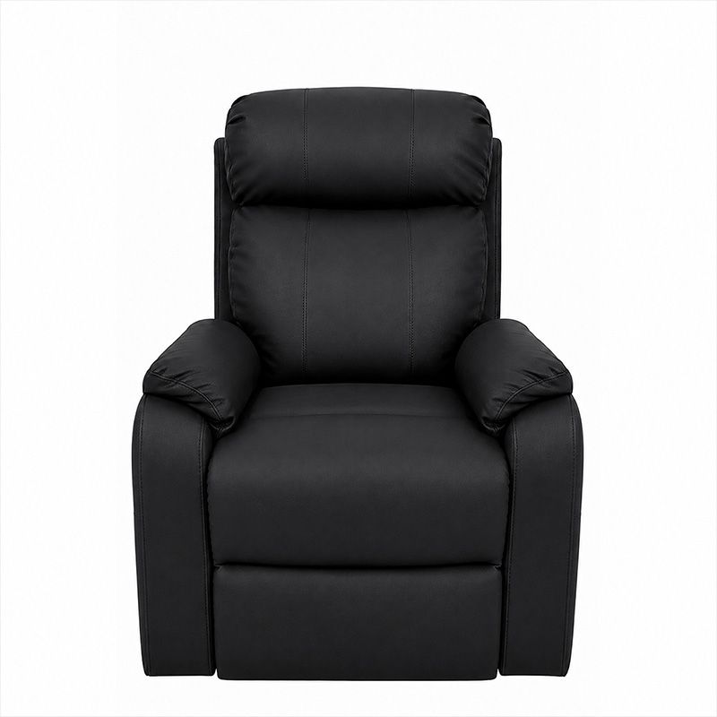 Sillón Power Lift Mod. Toledo Negro Elevador, Reclinable, Masaje y Calor