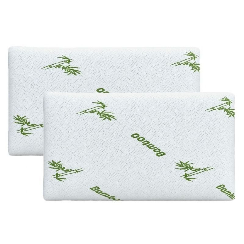 PACK 2 Almohadas Viscoelásticas Bamboo 40x70 cm Memory Foam