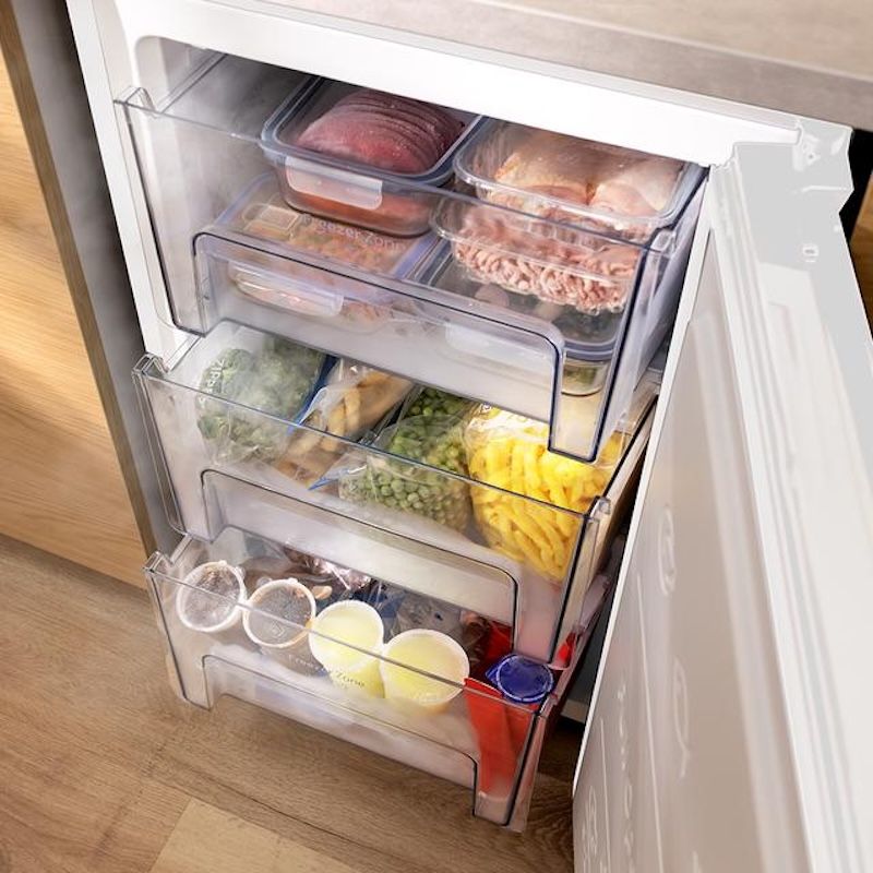 Congelador Vertical 97L Cecotec Bolero CoolMarket TF 97 White E - Imagen 5