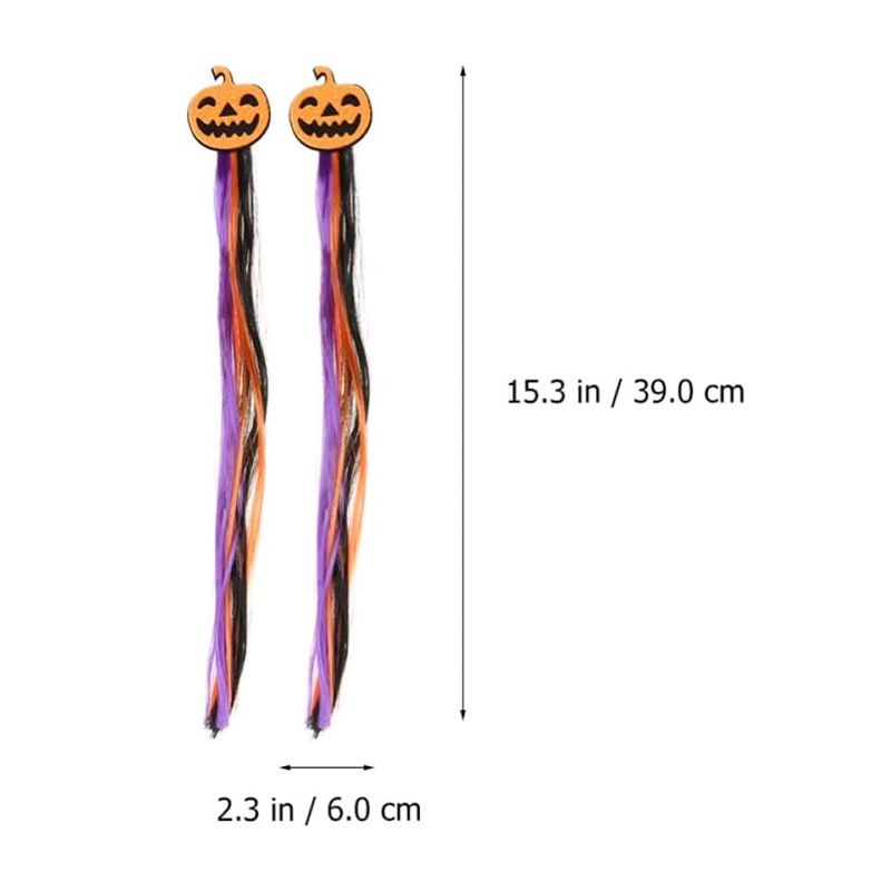 Pinzas decorativas para el cabello Halloween - Imagen 2
