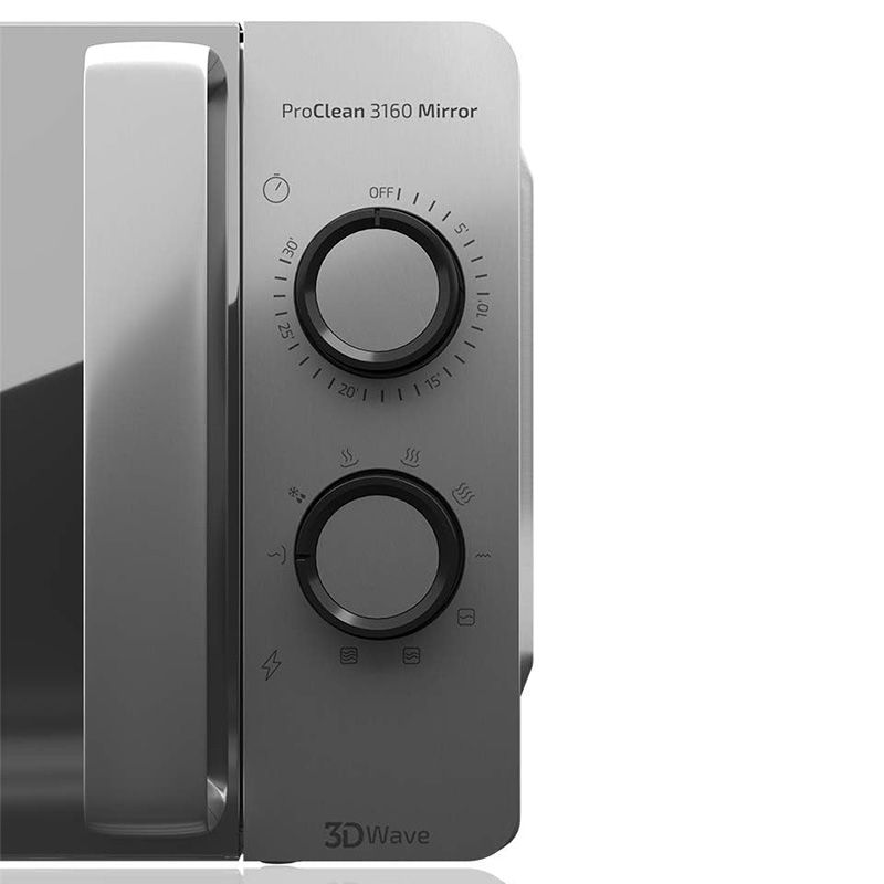 Microondas ProClean 3160 Mirror 20L con Grill Cecotec - Imagen 3