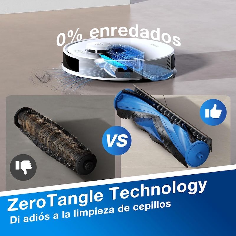 Robot Aspirador y Fregasuelos con Autovaciado ECOVACS DEEBOT N20 Plus 8000Pa - Imagen 2