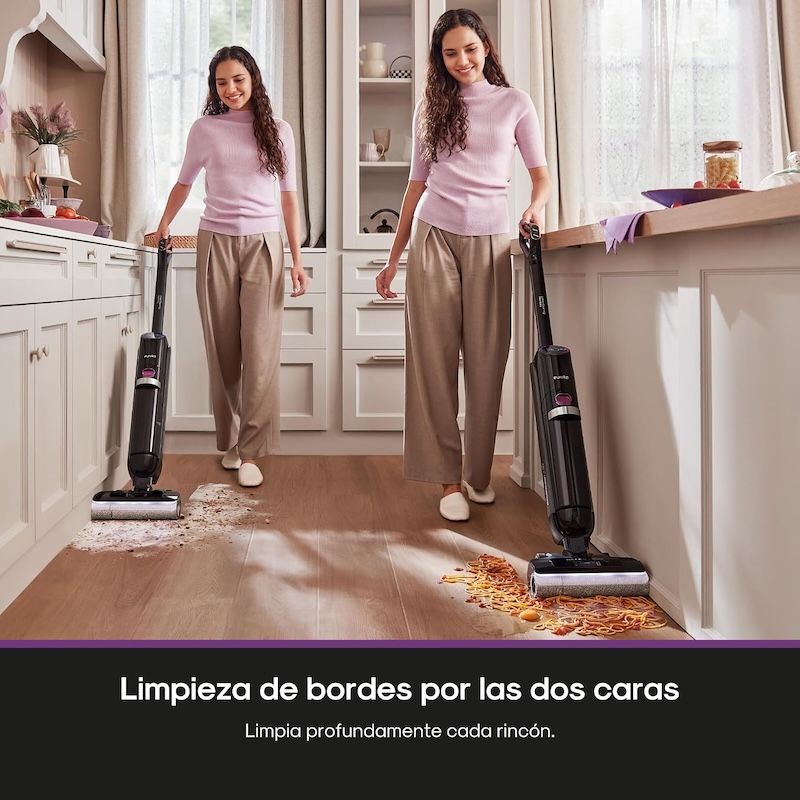 Aspirador Vertical sin cable seco-húmedo EUREKA RapidWash NEW730 - Imagen 4
