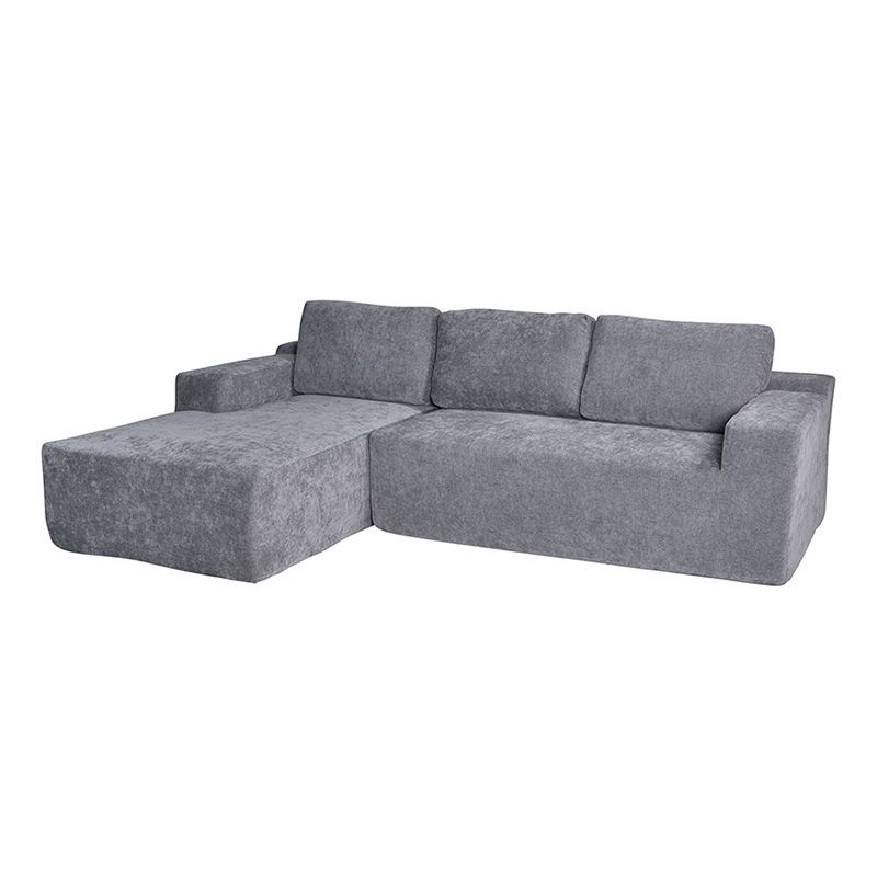 Chaiselongue 3 plazas Dulce vista izquierda gris 265 cm