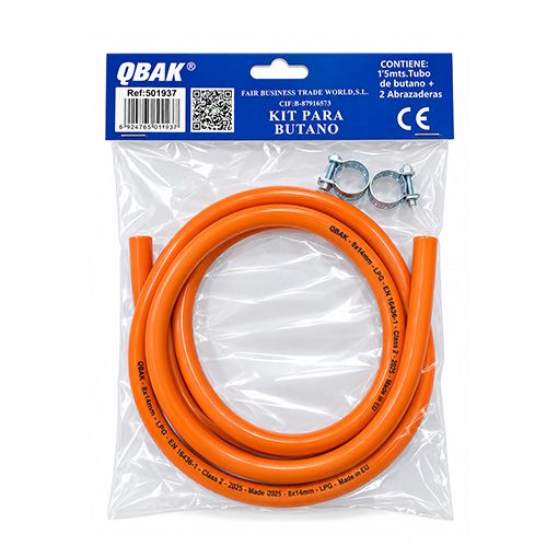 Kit para instalaciones de gas butano