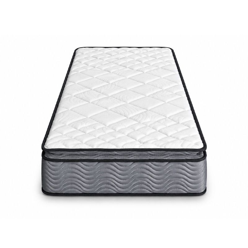 Colchón 90x190 27cm Spring Plus de Muelles Ensacados con Pillow Top | Firmeza Media - Imagen 2