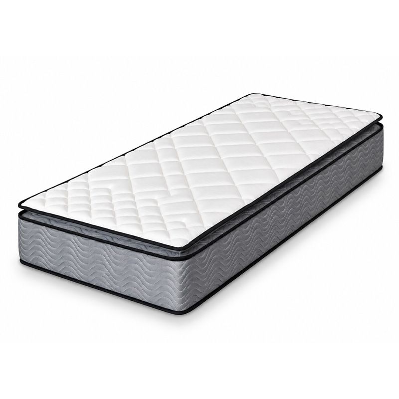 Colchón 90x190 27cm Spring Plus de Muelles Ensacados con Pillow Top | Firmeza Media