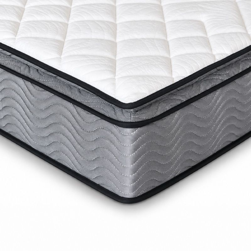 Colchón 90x190 27cm Spring Plus de Muelles Ensacados con Pillow Top | Firmeza Media - Imagen 4