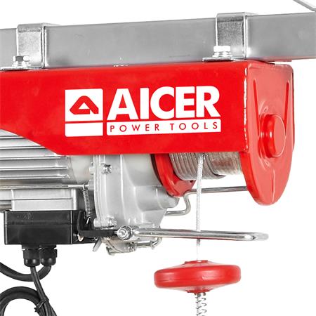 Elevador Eléctrico 450W 125/250 kg 6-12 m Aicer AC1760 - Imagen 3