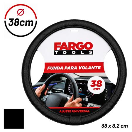 Funda para Volante Universal Negra 38 cm Fargo Tools FT1556 - Imagen 2
