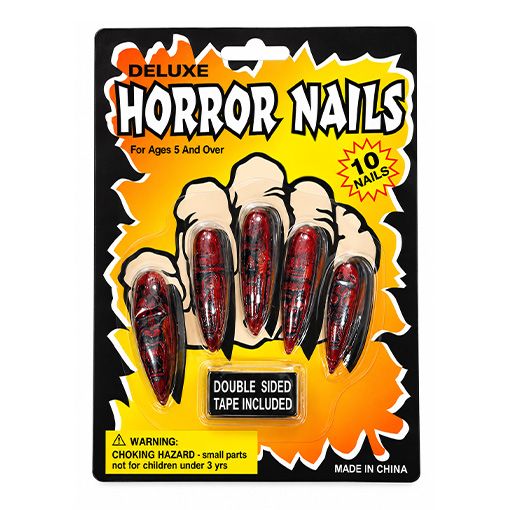 Uñas postizas de terror