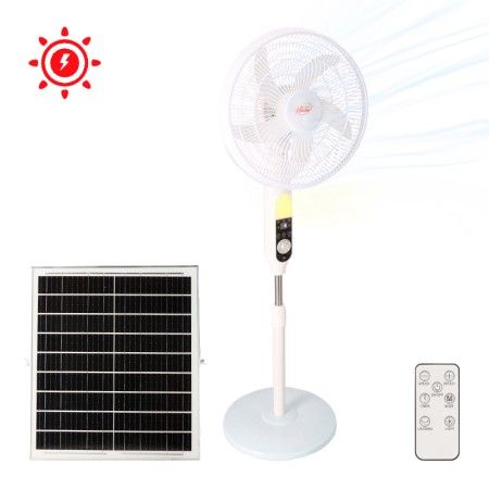 Ventilador de Pie Solar 20W